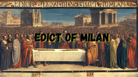 The Edict of Milan: A Turning Point for Christianity Amidst Shifting Roman Power Dynamics