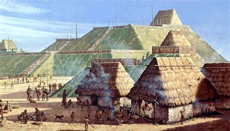 The Rise and Fall of Cahokia: A Pre-Columbian Urban Center in the Mississippi River Valley, Ancient City Planning Techniques & Intertribal Trade Networks